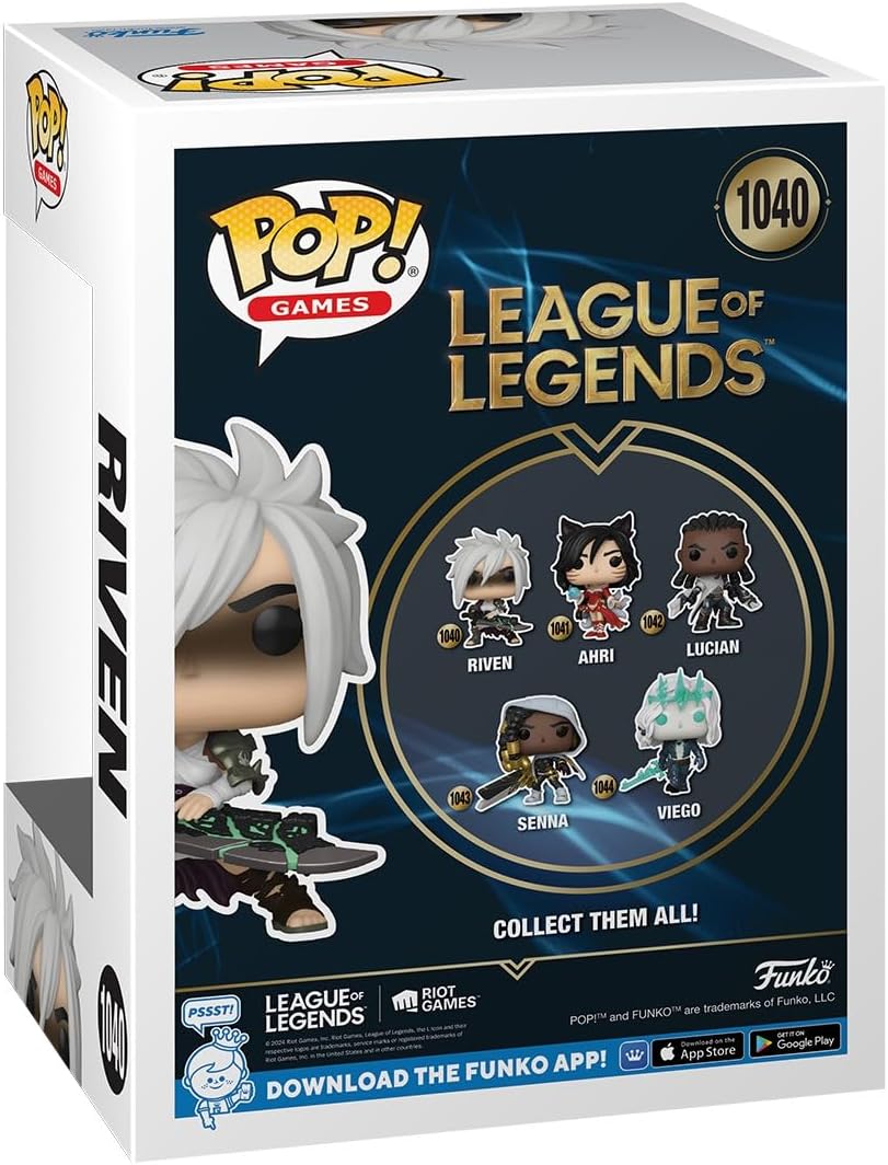 Funko POP! Games - Riven With Broken Blade Vinyl Figure (80299)