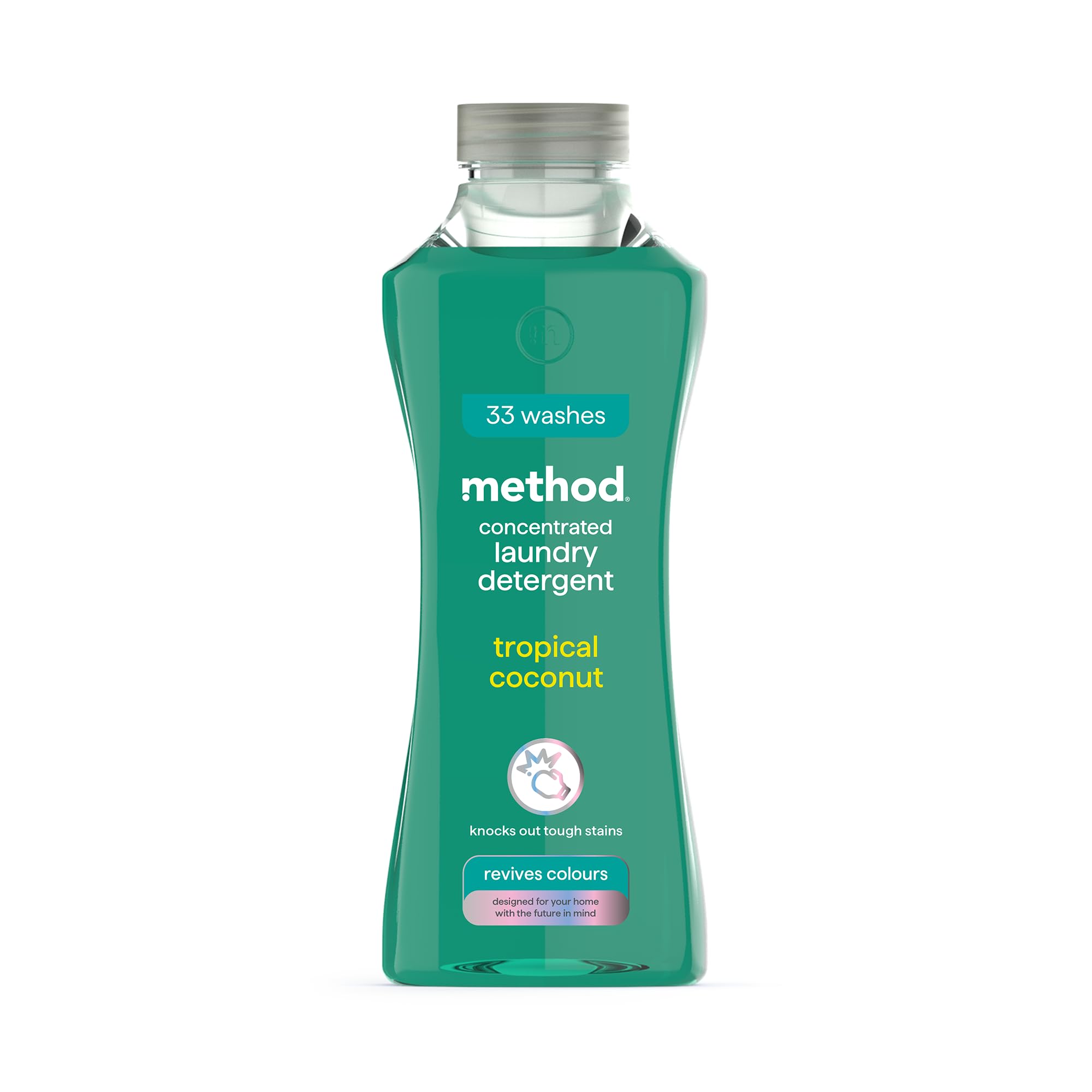 Method Concentrated Laundry Detergent - Tropical Coconut Scent | 990 ml | Biodegradable 1