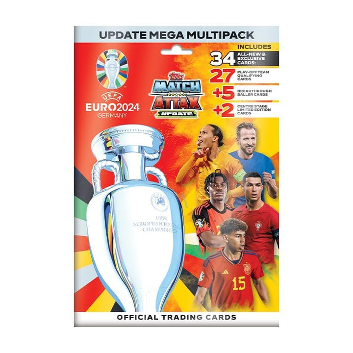 Topps Euro 2024 Match Attax Update Mega Multipack - 34 Cards (FS0004861-EU)