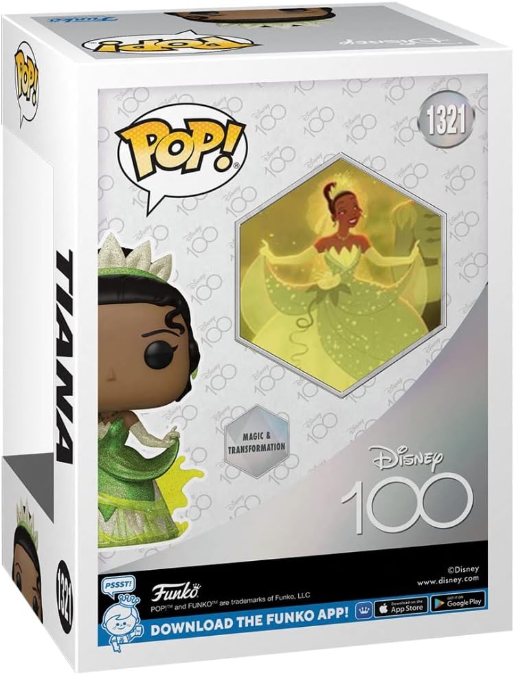 Funko Pop! Disney 100 - Tiana Diamond Glitter Vinyl Figure (70081)