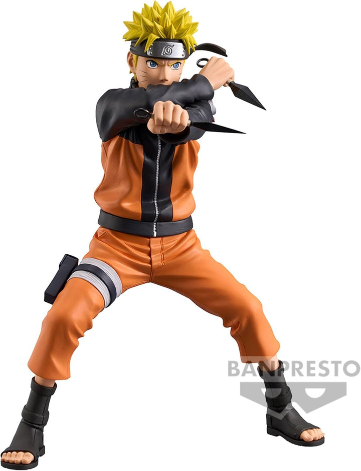 BANPRESTO Naruto Shippuden - Naruto Uzumaki Statue with Kunais (BP94431)