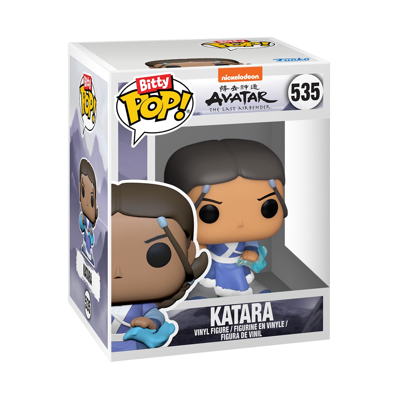 Funko Bitty POP! Avatar: The Last Airbender Mystery Mini Figure 4 Pack | 0.9 Inch Collectable | Stackable Shelf Included 4