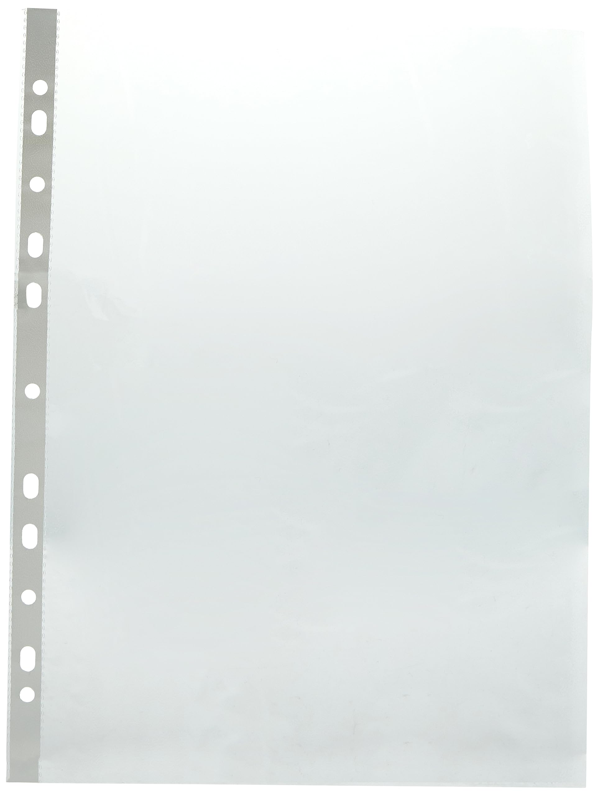 Whitebox A4 Punched Pockets - Clear Plastic Protection | Pack of 100 2