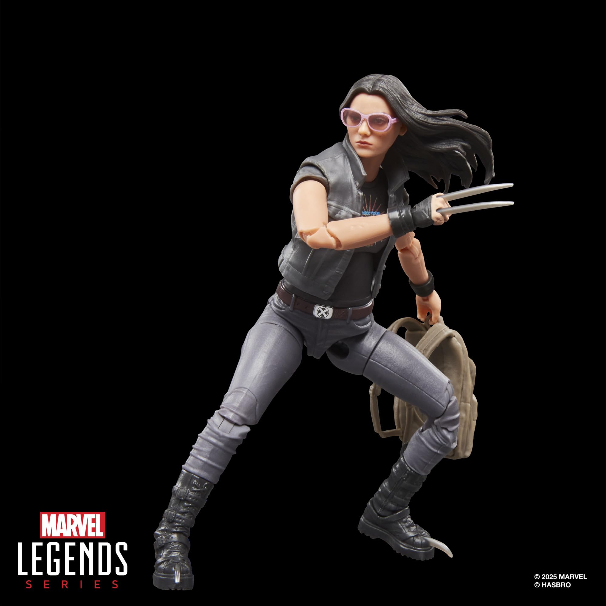 Marvel Legends Series X-23 Action Figure - 6-Inch Scale | Deadpool & Wolverine Movie Inspired | 20+ Points of Articulation 5
