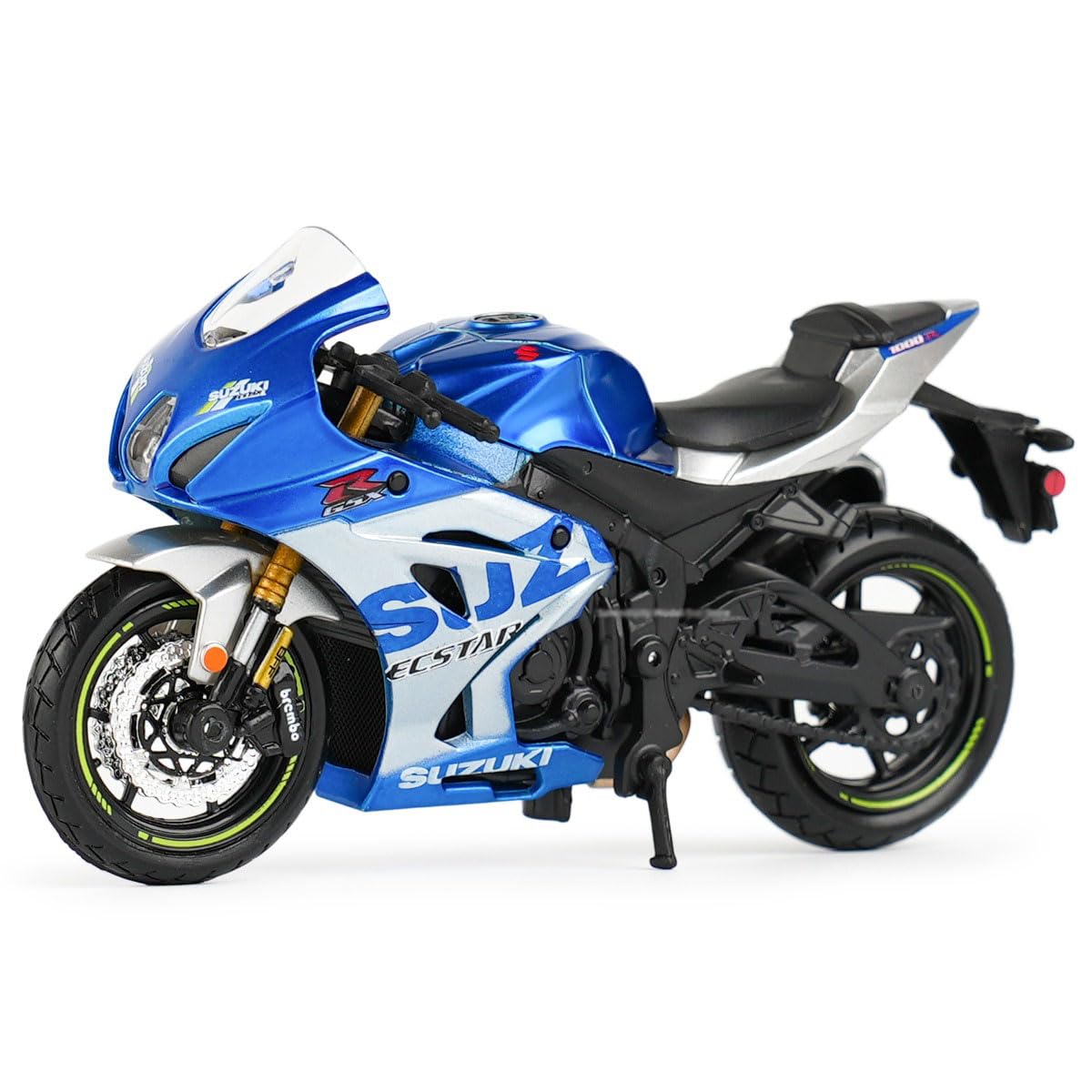 Bburago Suzuki GSX-R 1000 Die-Cast Model Motorcycle Replica | 22cm Long | Red 1