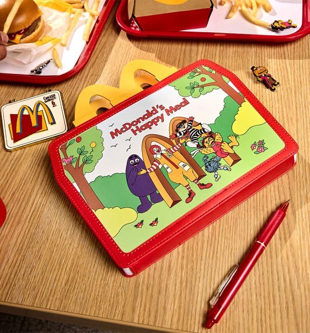 Loungefly McDonald's Happy Meal Carnet de Notes Lunchbox (MCDJB0001)