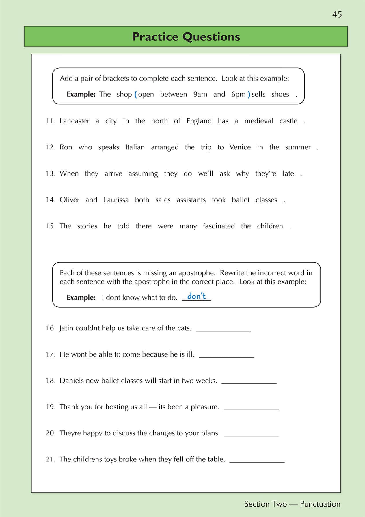 CGP 11+ GL English Complete Revision and Practice Book - Ages 10-11 (with Online Edition) 7
