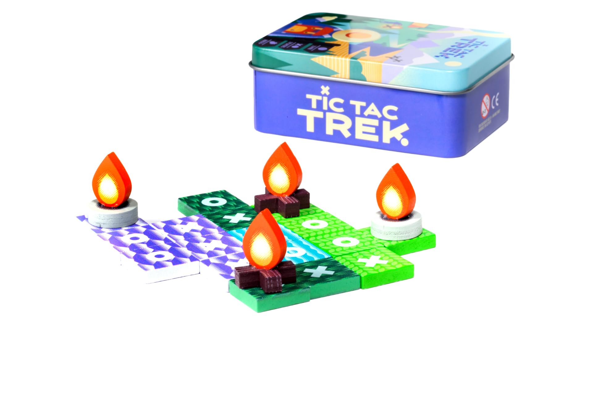 Alley Cat Games Tic Tac Trek - Tic Tac Toe Exploration Tin Game 18