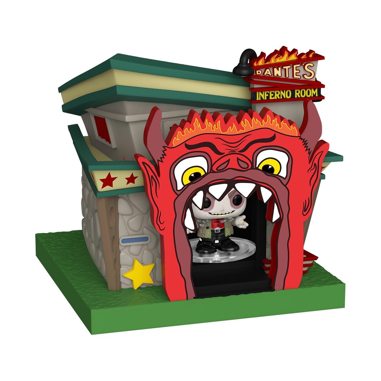 Funko Pop! Bitty Town: Beetlejuice and Dante's Inferno Room Vinyl Figure Set