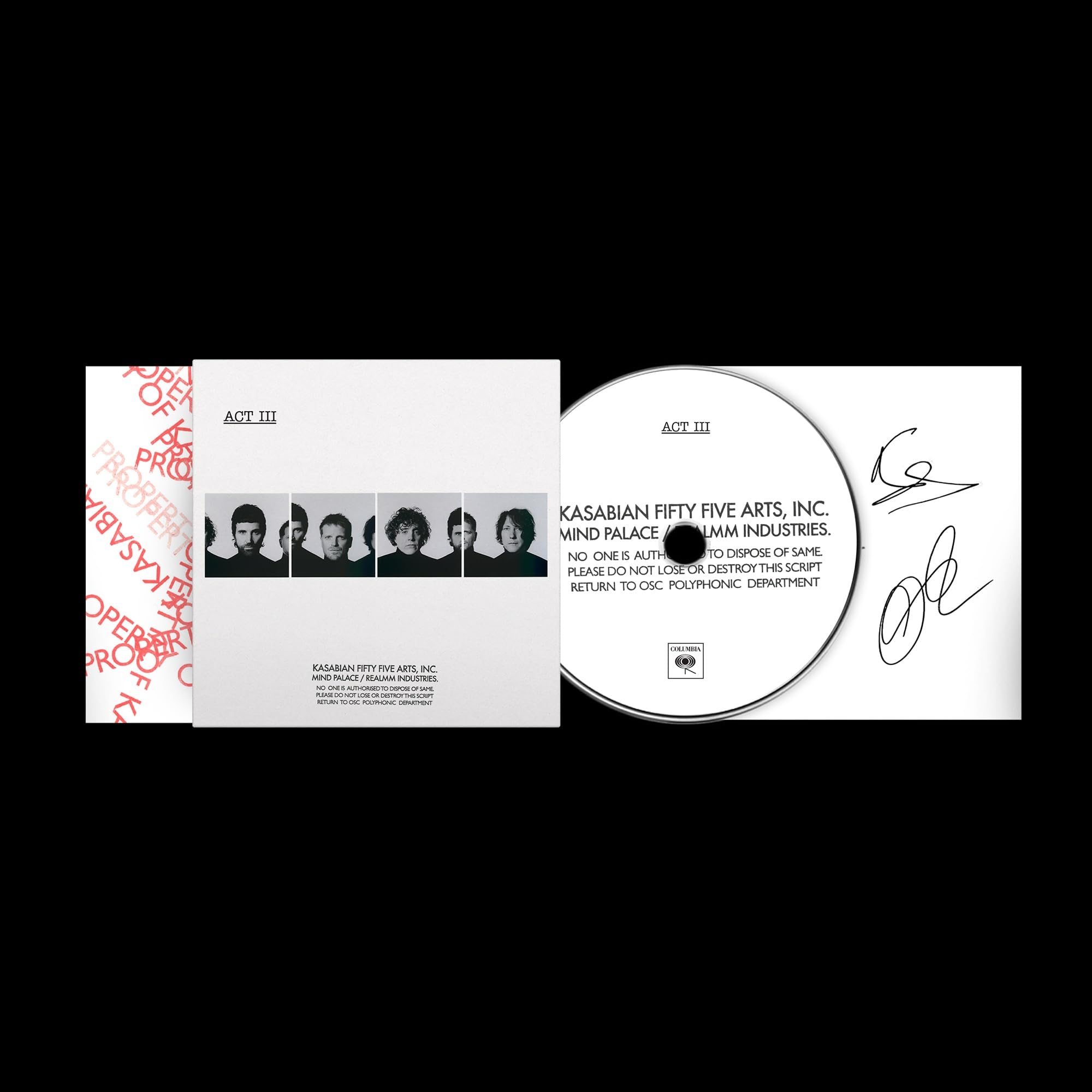 Kasabian - Act III [Limited Signed CD] 1