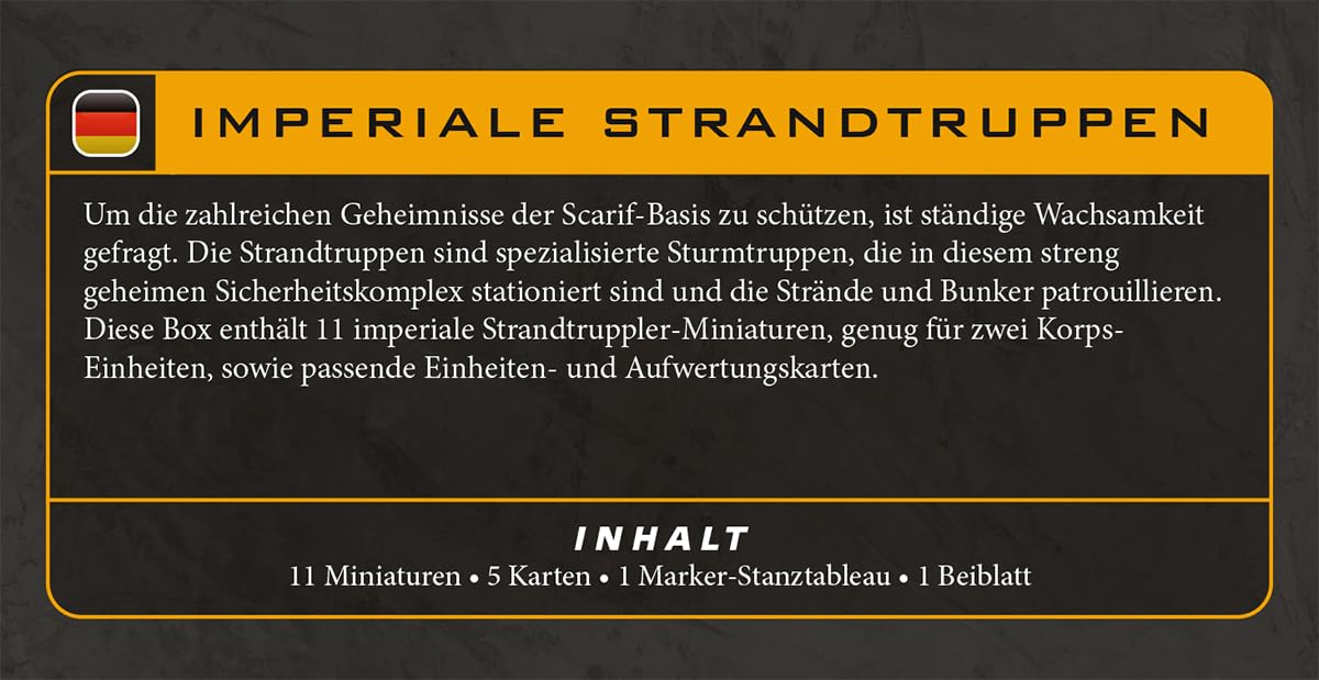 Asmodee Star Wars: Legion - Imperial Shoretroopers Miniatures Game Expansion | 11 Miniatures | 2 Players 2