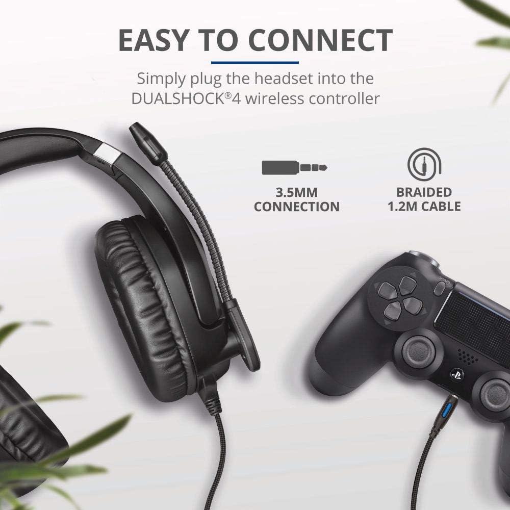 Trust Gaming GXT 488 Forze Officially Licensed PlayStation Headset for PS4 and PS5 - Black 6