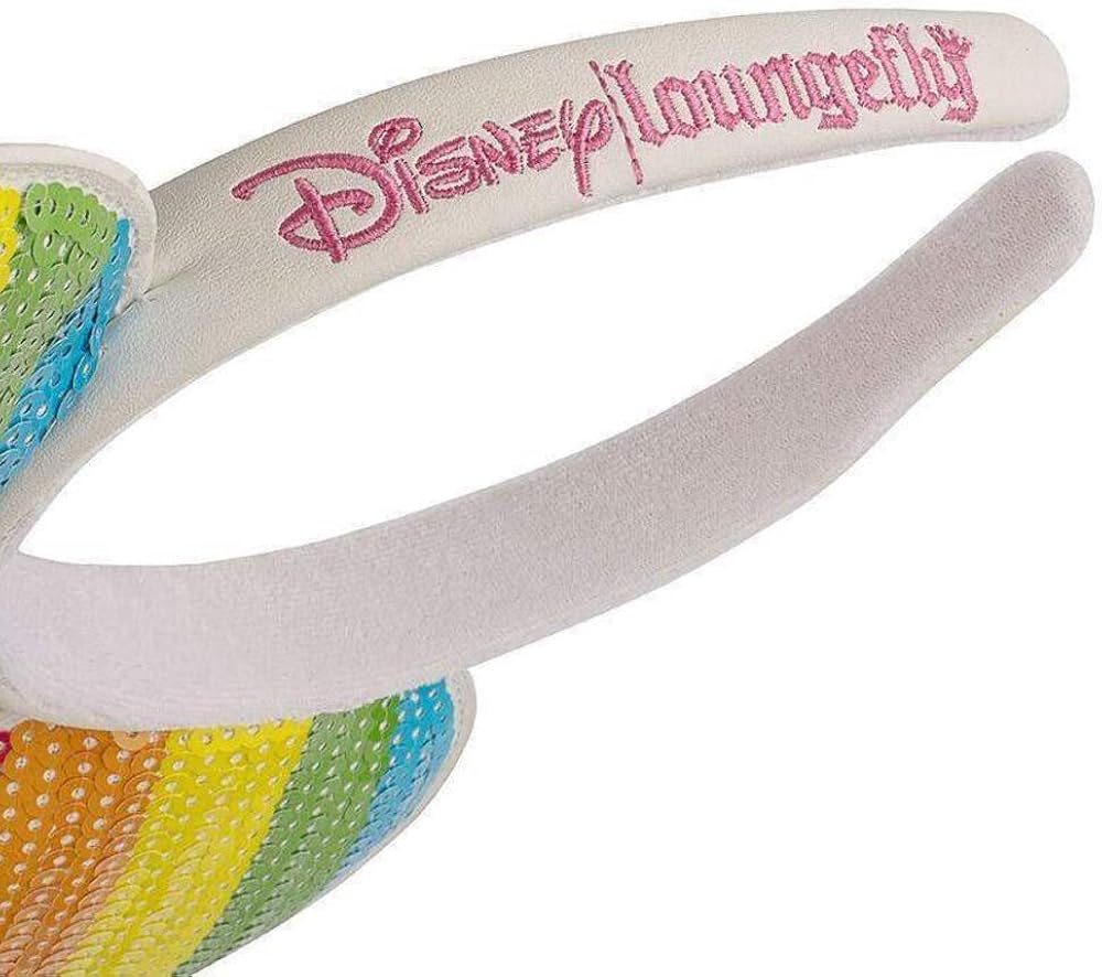 Loungefly Disney Minnie Mouse Rainbow Sequins Ears Headband (Loungefly)