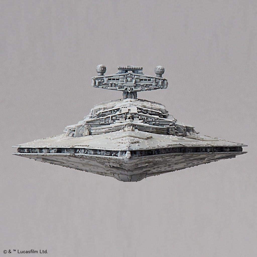 BANDAI Revell 01207 Star Wars Death Star II & Imperial Star Destroyer Model Kit | Level 5 7