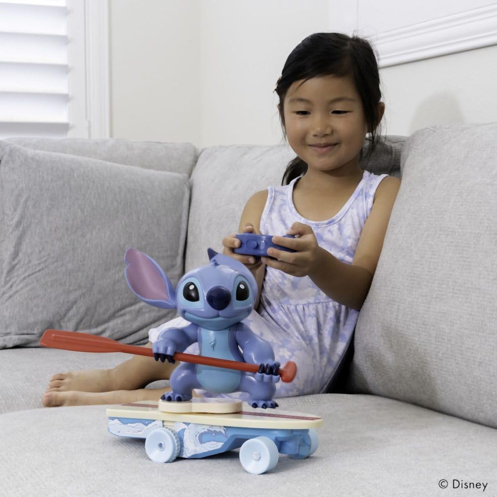 Jada Disney RC Stitch Surfer - 360° Rotation & Self-Rising - Ages 3+ 15