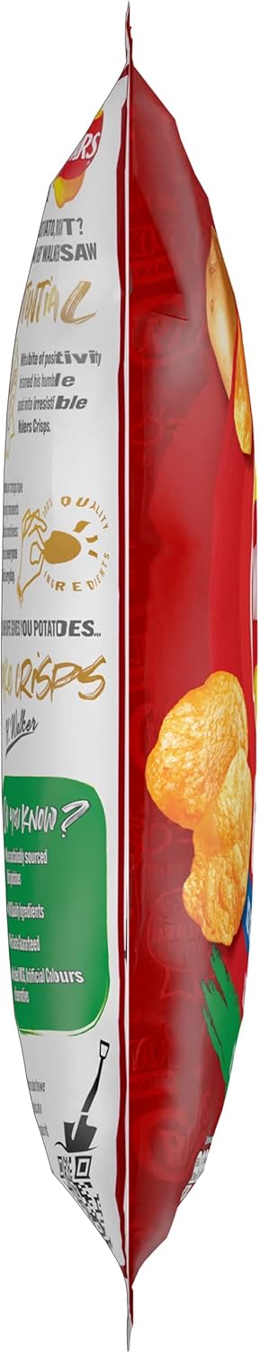 Walkers Classic Variety Multipack Crisps 6x25g - Ready Salted, Cheese & Onion, Salt & Vinegar 4