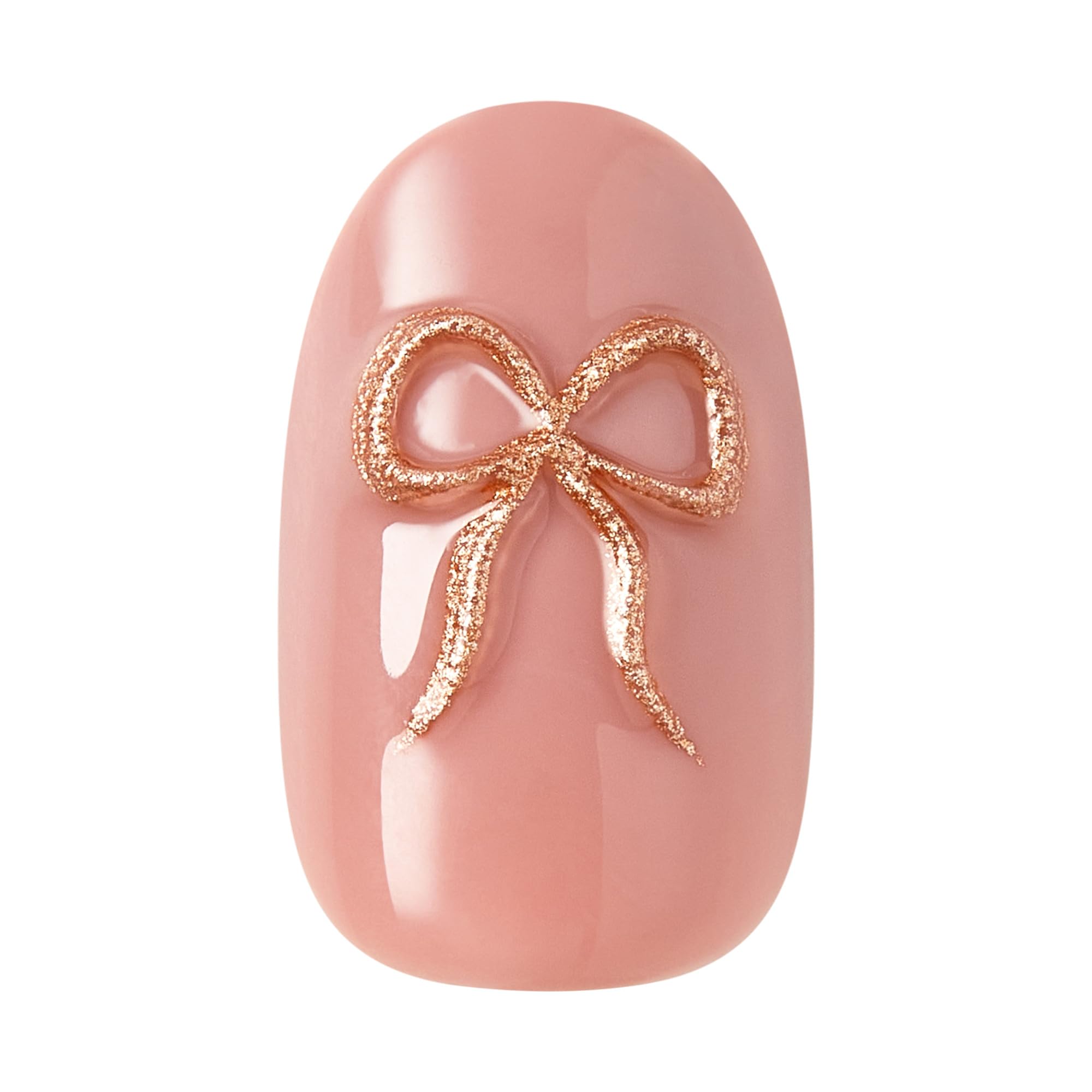 imPRESS Press-On Nails - CLOSE TO YOU | Pink Oval Short | 30 Count 5