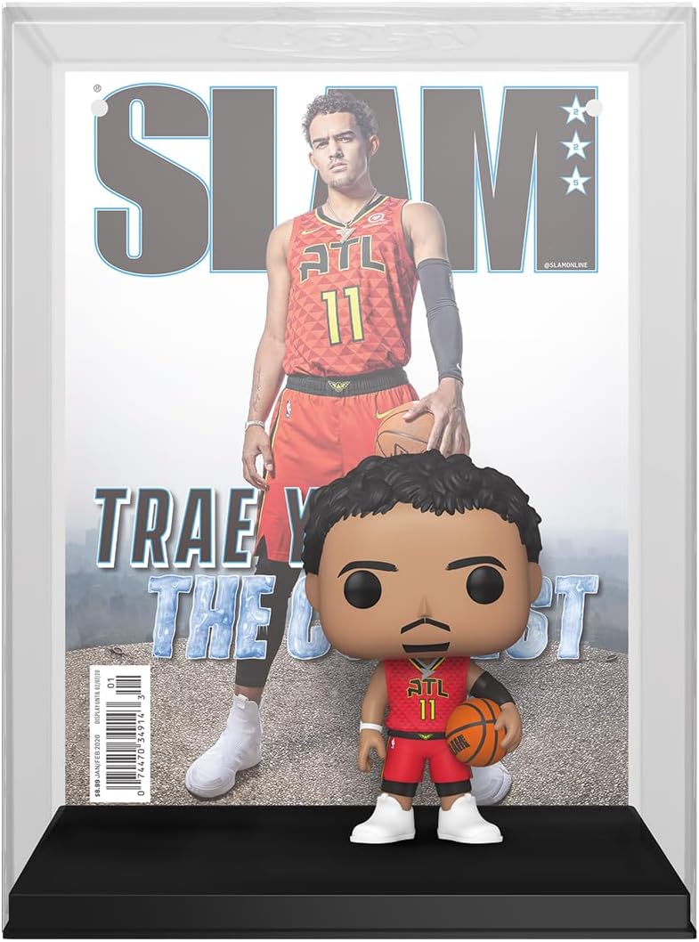 Funko Pop! NBA Cover: Slam – Trae Young Vinyl Figure (75072)