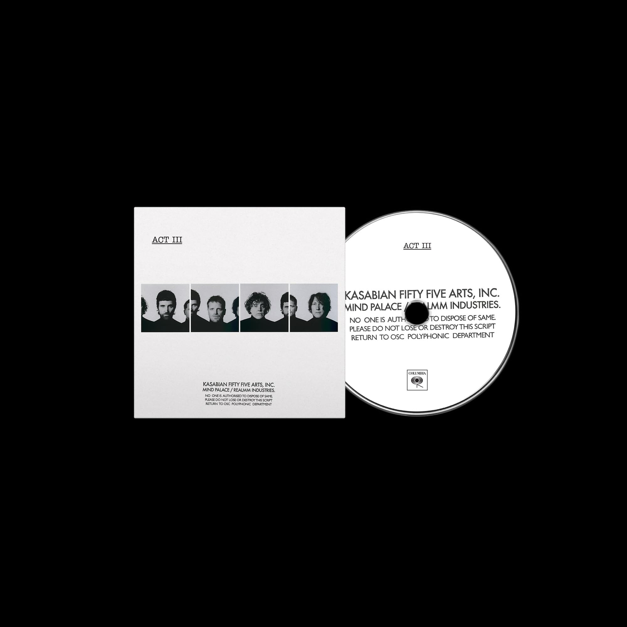 Kasabian - Act III [CD] 1