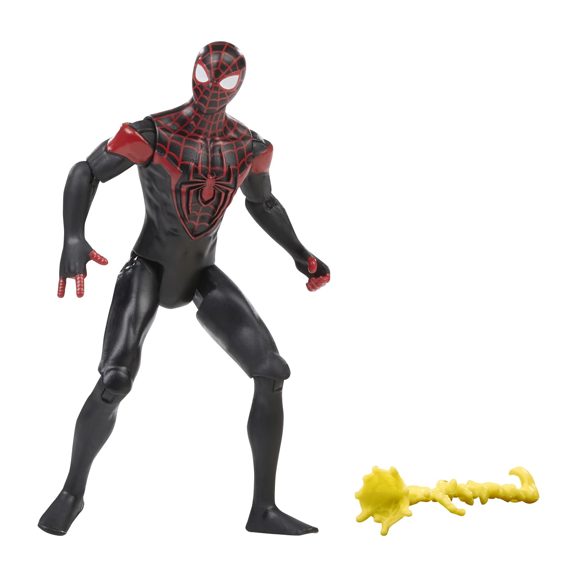 Marvel Spider-Man Epic Hero Series Miles Morales 10-cm Action Figure - Poseable Super Hero with Accessory, Ages 4+ 12