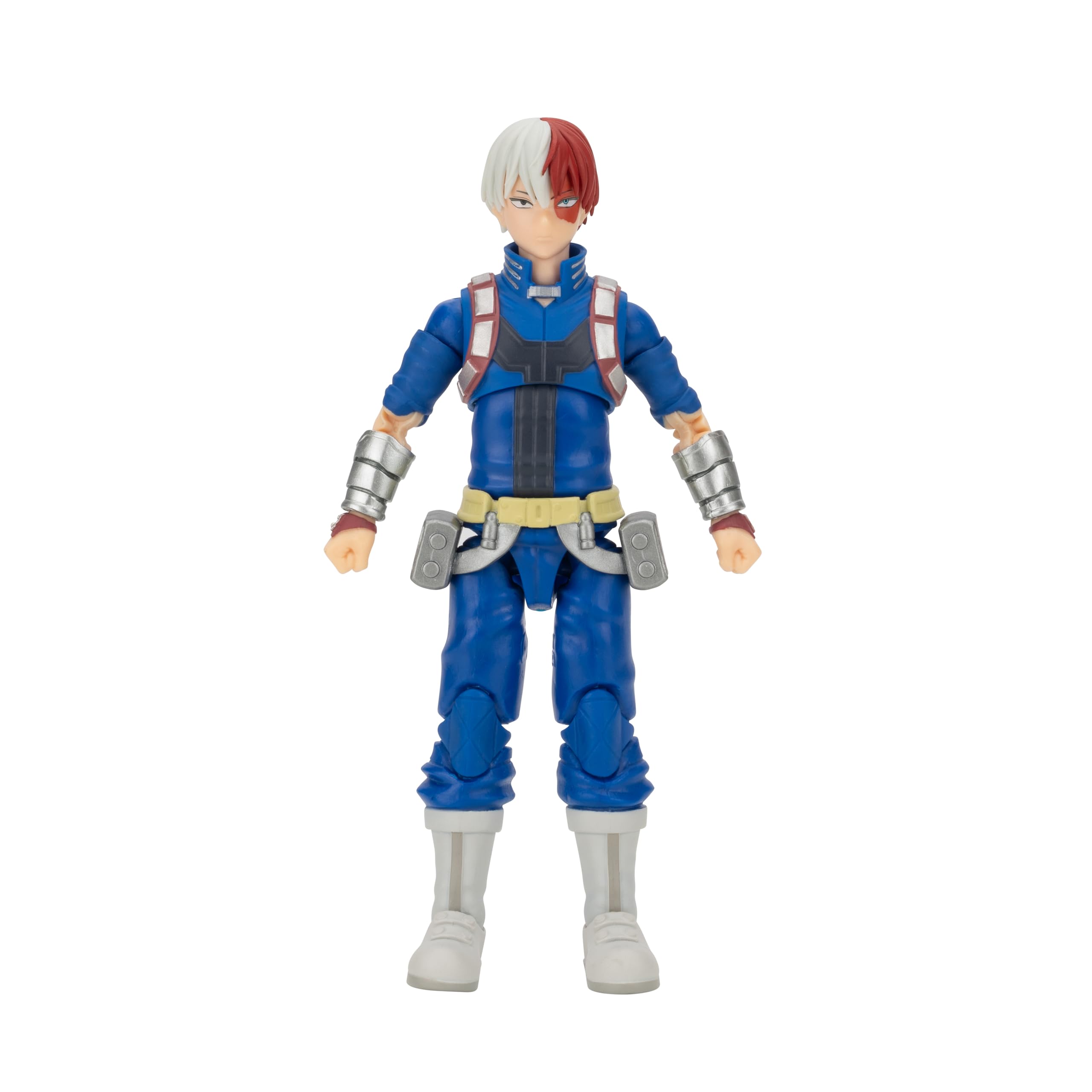 Total Anime Shoto Todoroki 6.5-Inch Poseable Figure with Swappable Faceplates and Fire/Ice Effects 2