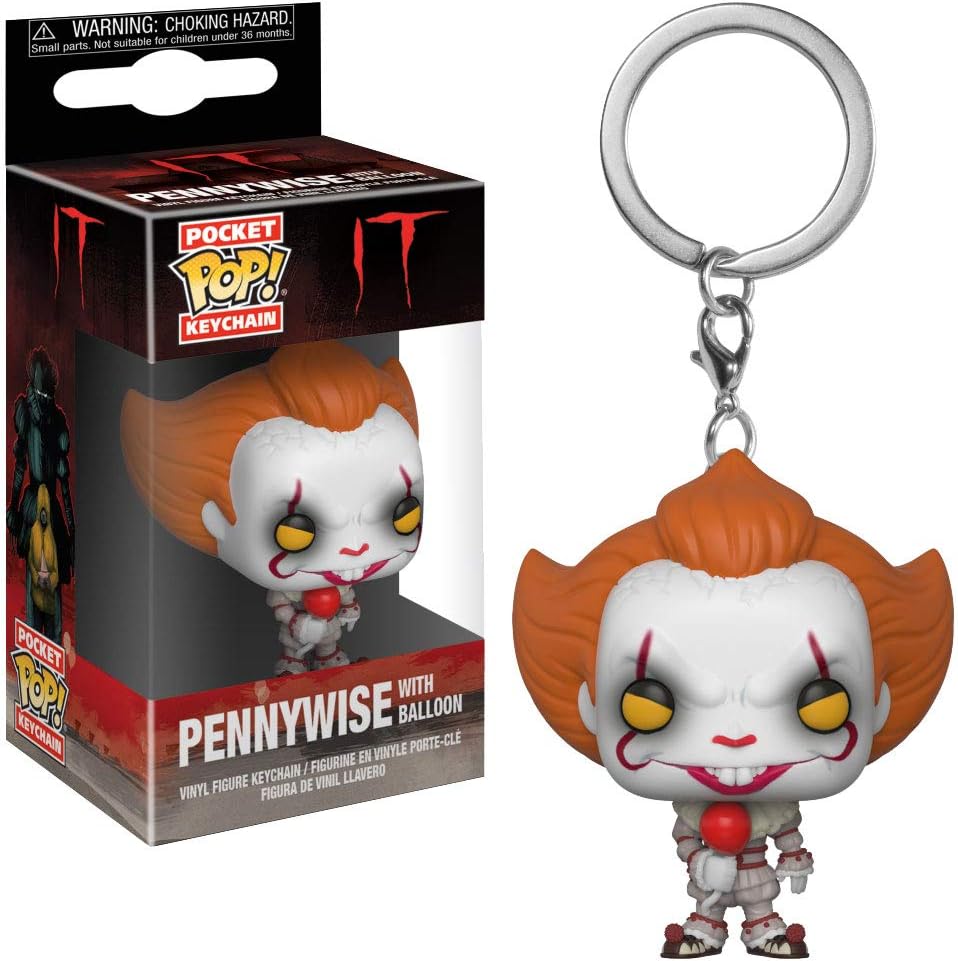 Funko Pop! Movies IT 2017 - Pennywise with Balloon Pocket POP! Keychain (31811)