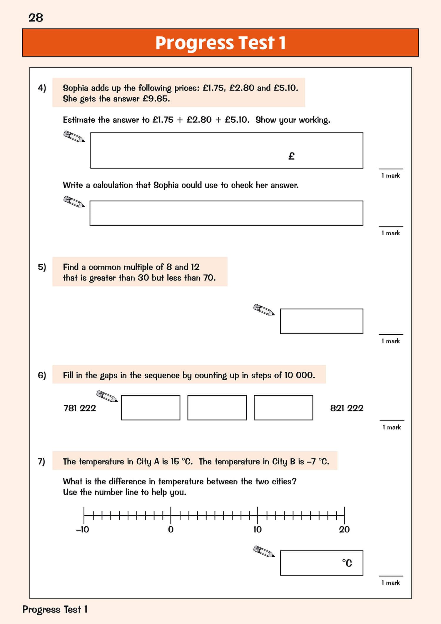CGP KS2 Maths Targeted Question Book - Year 5: Practice Questions for Latest Curriculum 3