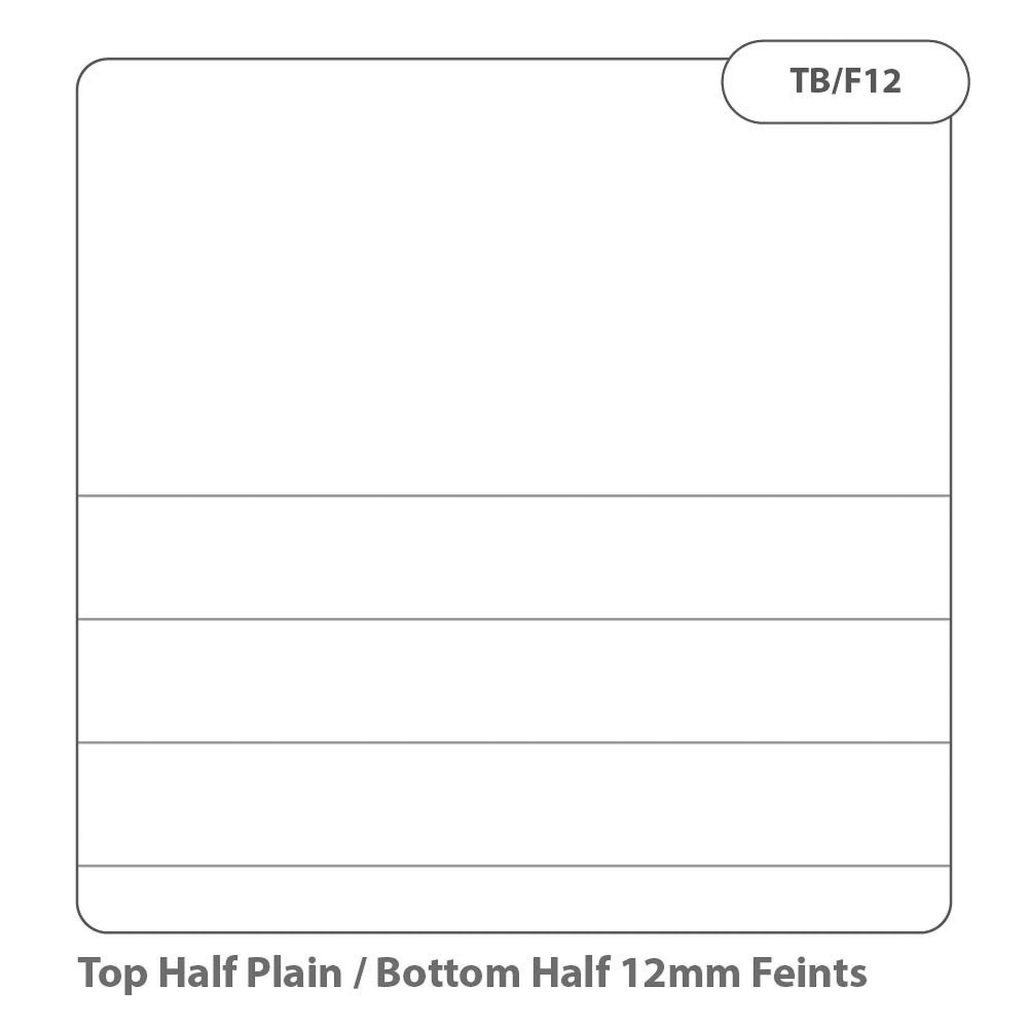 Rhino 8 x 6.5 Composition Notebooks - 48-Page Split Page Design | 10-Pack Orange Cover 8