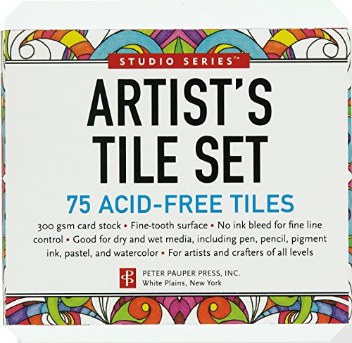 Studio Series Artist's Tiles: White (75 pack) 1