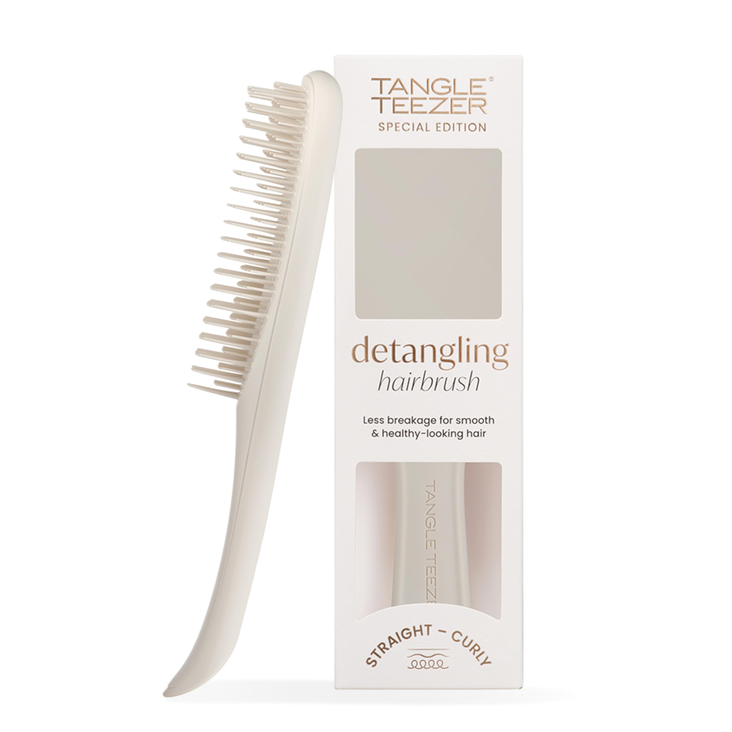 Tangle Teezer Ultimate Detangler Hairbrush - Detangles Wet & Dry Hair, Minimizes Breakage, For All Hair Types | Pumice Gray 1