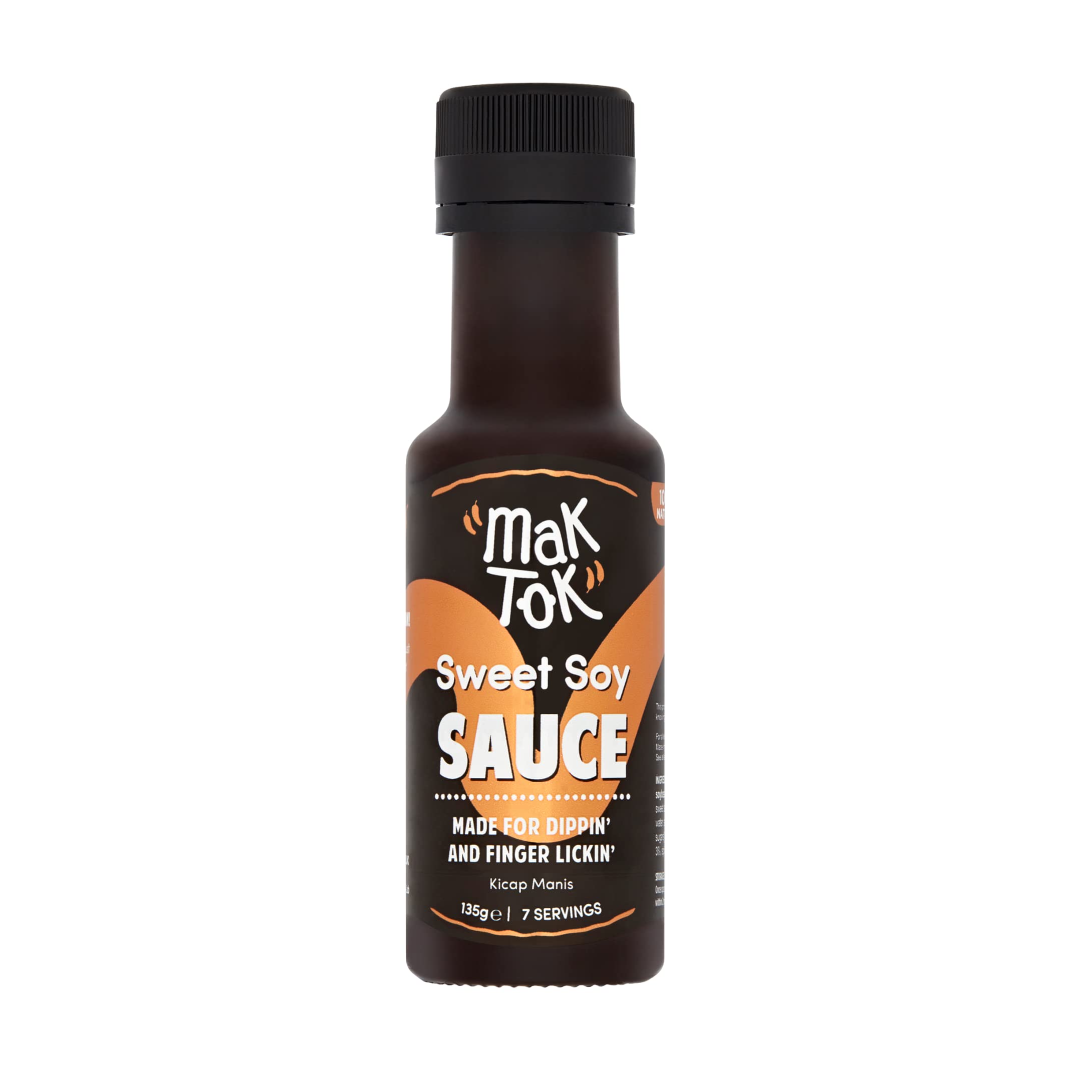 Mak Tok Authentic Malaysian Kicap Manis Sweet Soy Sauce - Naturally Fermented, Made in the UK | 135g 1
