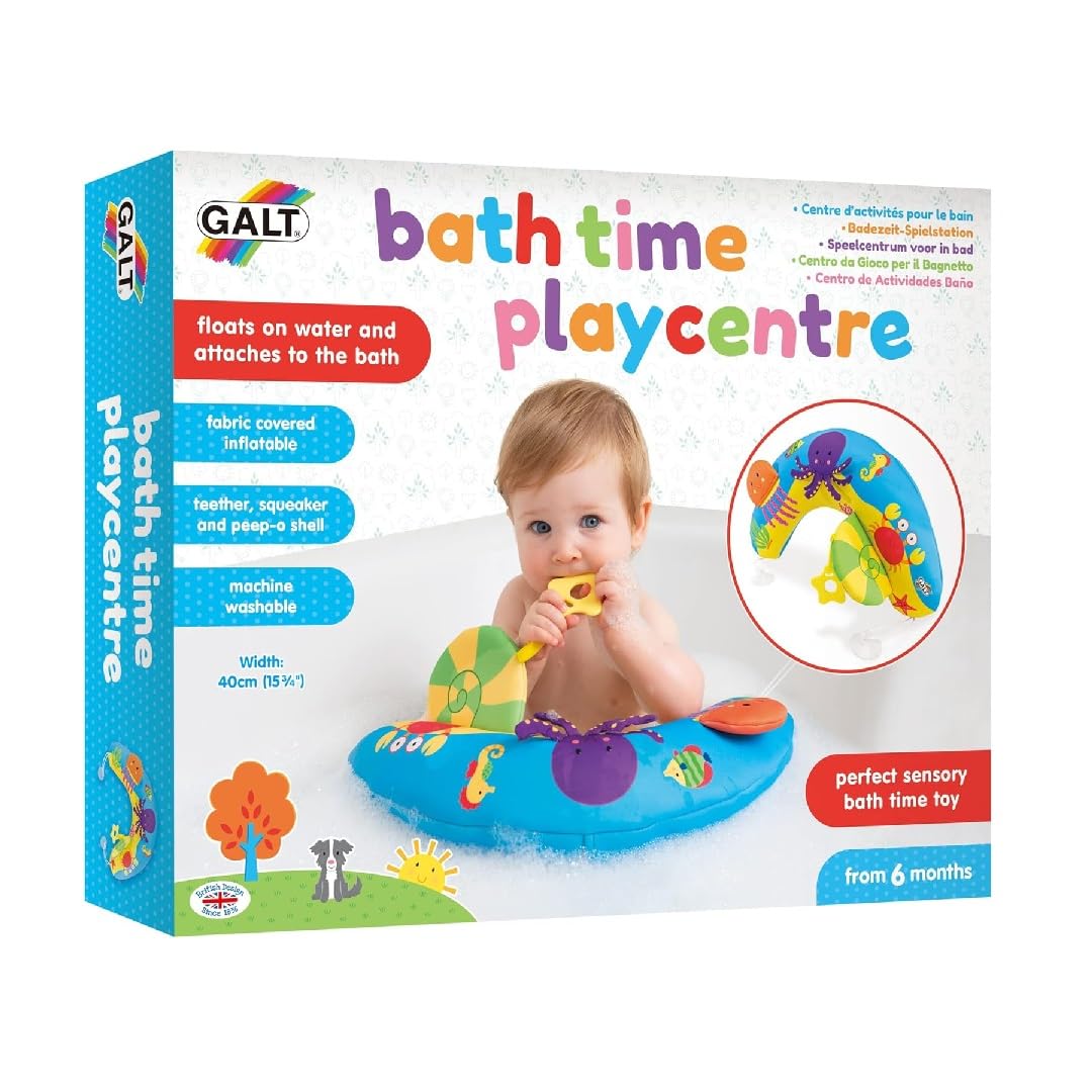 Galt Bath Time Playcentre - Sensory Ocean Bath Toy for Babies 6 Months+ 6