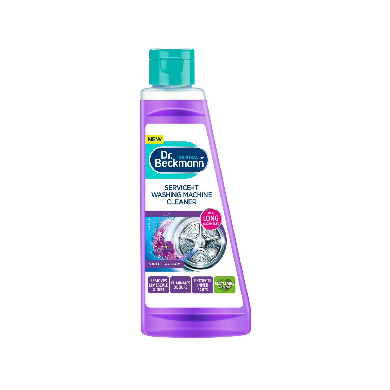 Dr. Beckmann Service-it Washing Machine Cleaner - Removes Limescale & Odours | 250 ml Liquid 1