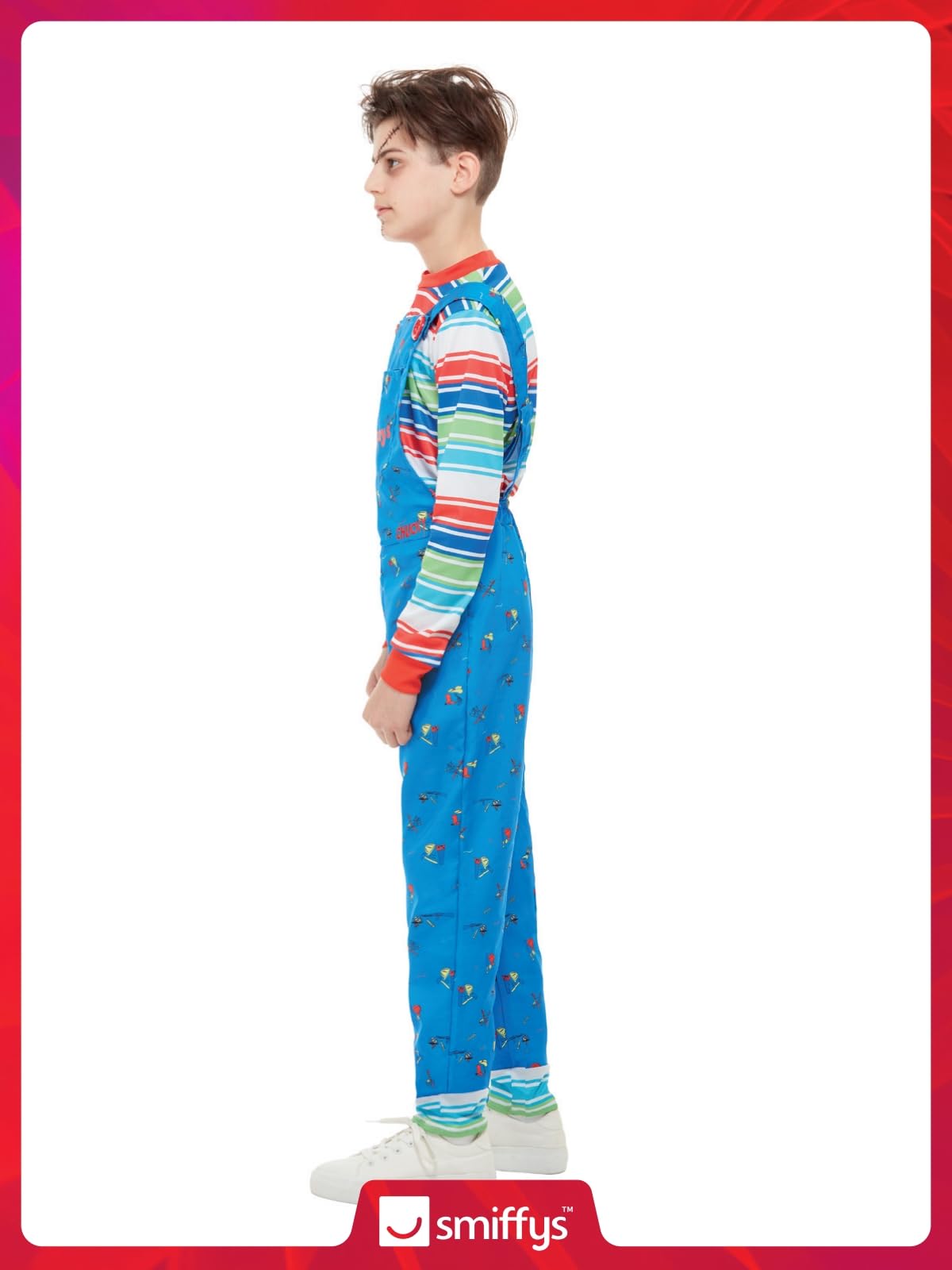 Smiffys Chucky Costume - Kids Unisex Halloween Fancy Dress 15