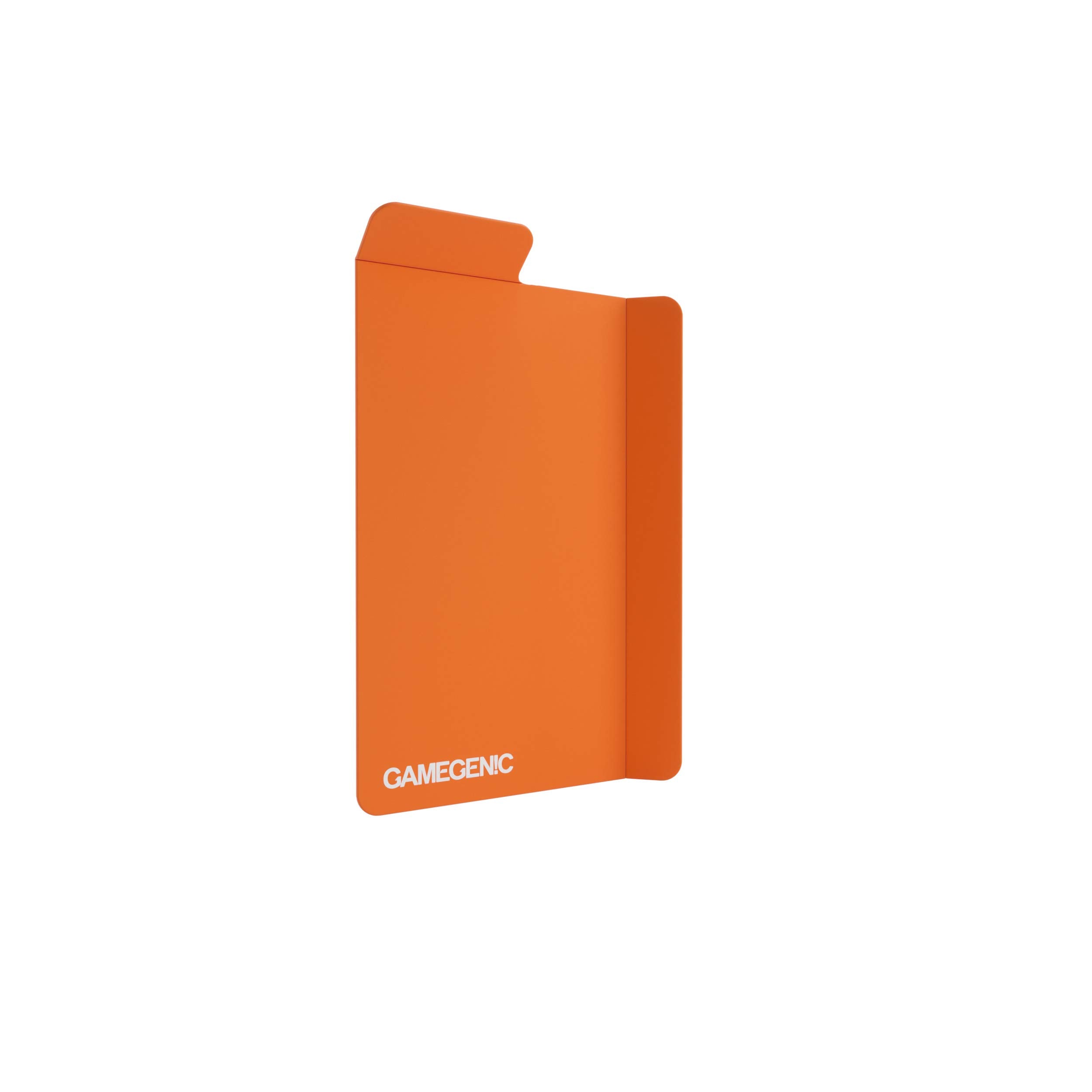 Gamegenic 100-Card Deck Holder - Orange | Self-Locking Lid | Cobra Neck Access 9