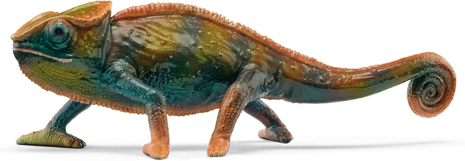 Schleich Wild Life Chameleon Figurine 14858 | Multicolor Plastic | 1.7 Inch