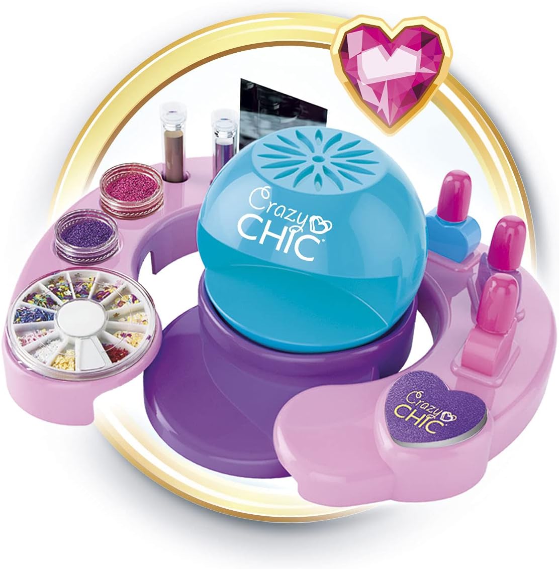 Clementoni Crazy Chic Cool Nail Art Set for Kids 3