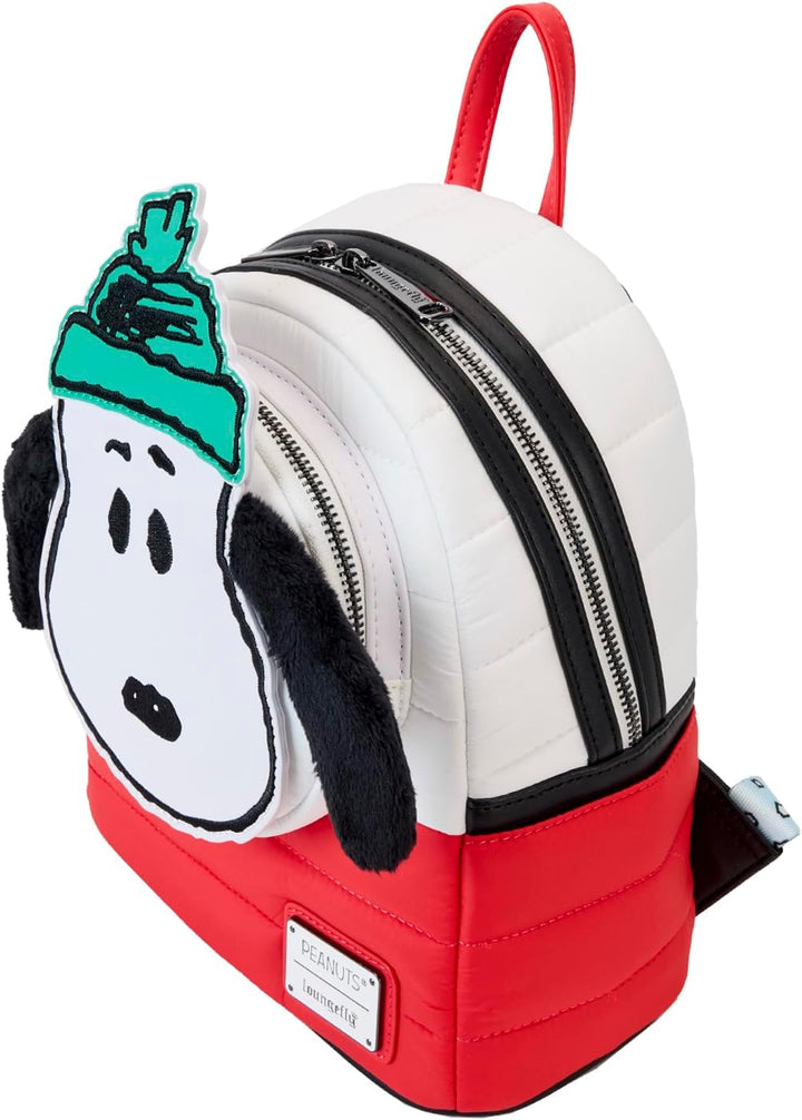 Loungefly Peanuts Snoopy Snow Day Mini Backpack (671803527119)