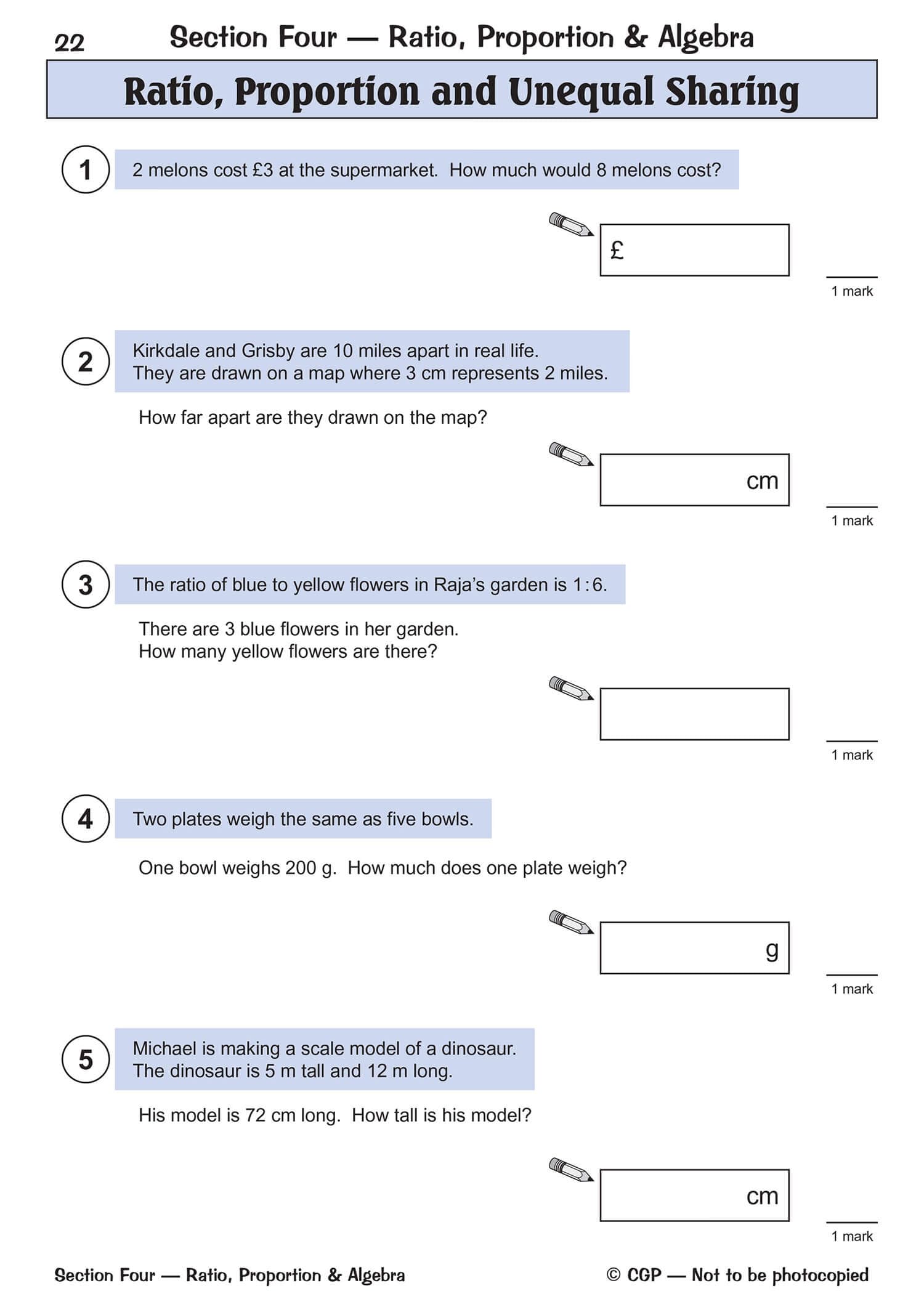 CGP Books KS2 Maths SATS Reasoning Question Book - Ages 10-11 | Practice Questions | Paperback 2