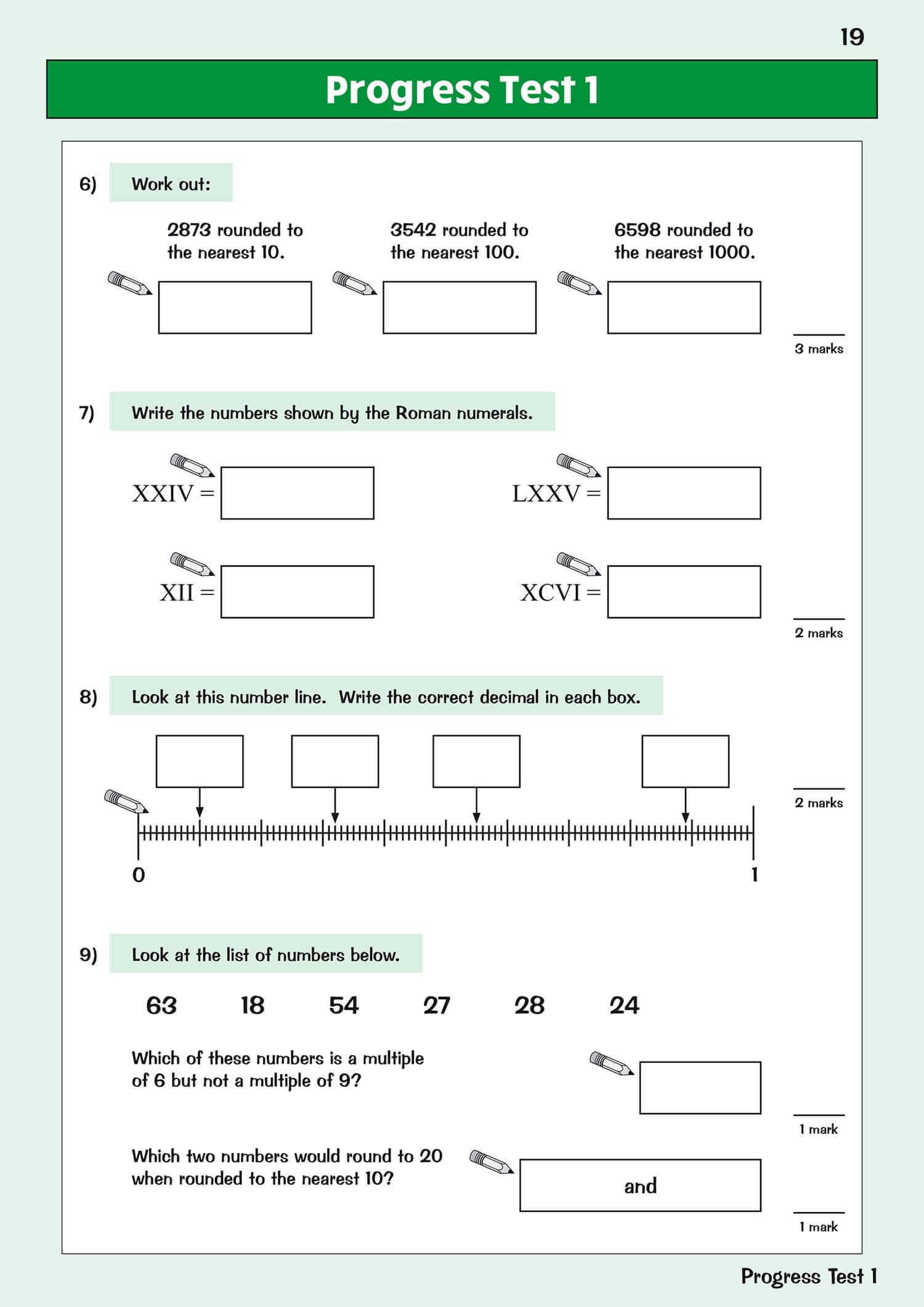 CGP KS2 Maths Targeted Question Book - Year 4: Practice Questions for New Curriculum | Paperback 3