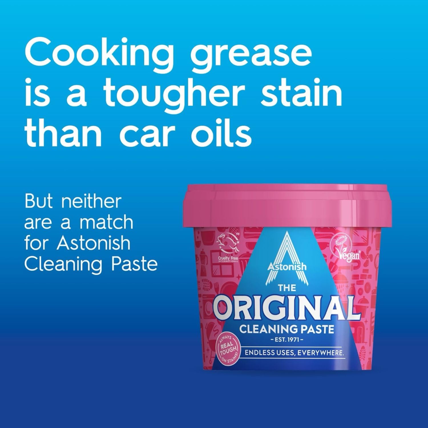 Astonish The Original Cleaning Paste - Multi-Purpose Power | 500g | Vegan & Cruelty Free 7