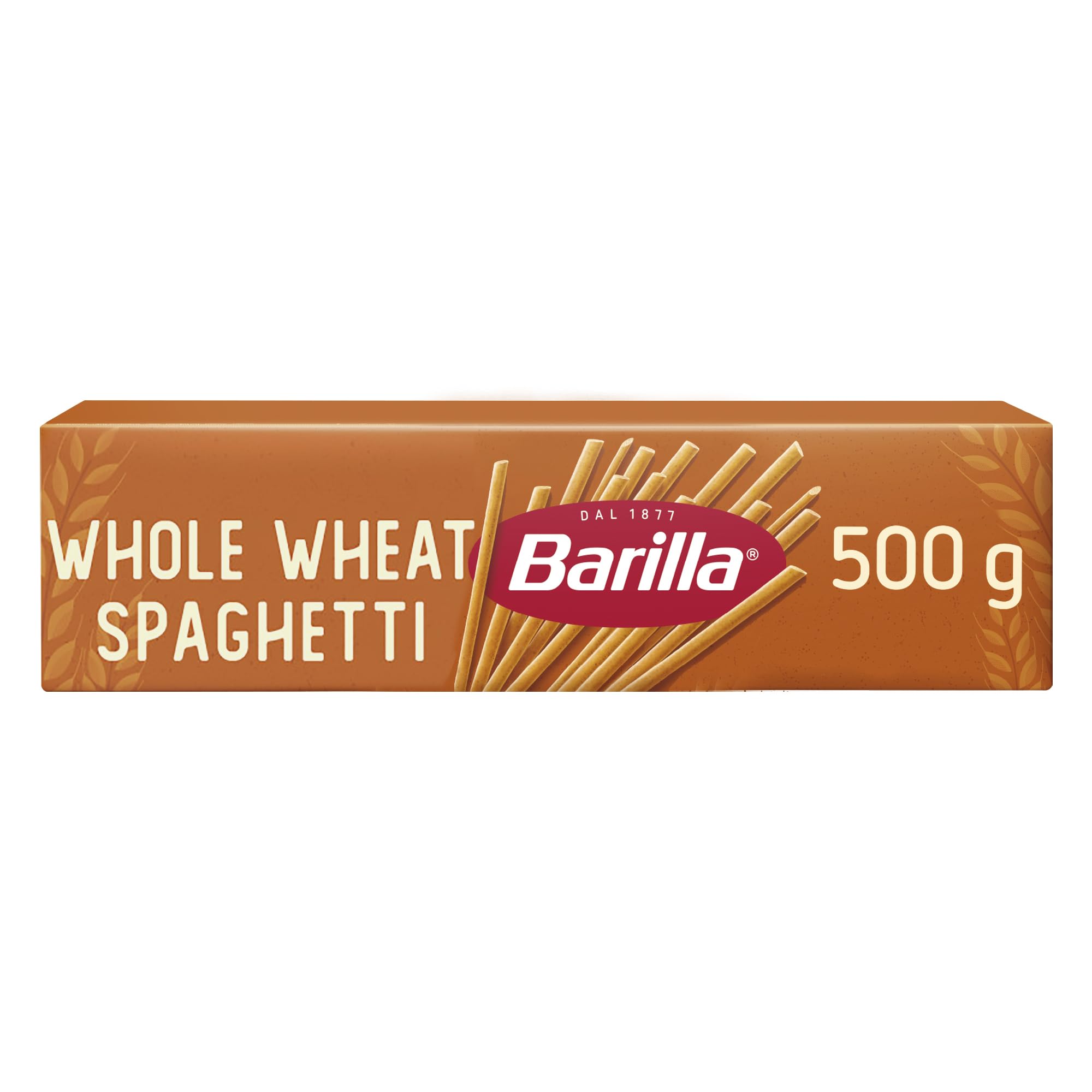 Barilla Wholegrain Spaghetti Pasta - Authentic Italian Long Cut, 500g