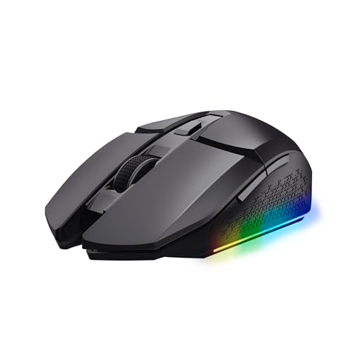 Trust Gaming GXTrust 1108 Vylax Wireless Gaming Mouse, 80h Battery, 800-4800 DPI, RGB LED, 6 Buttons, Rechargeable, Black 20