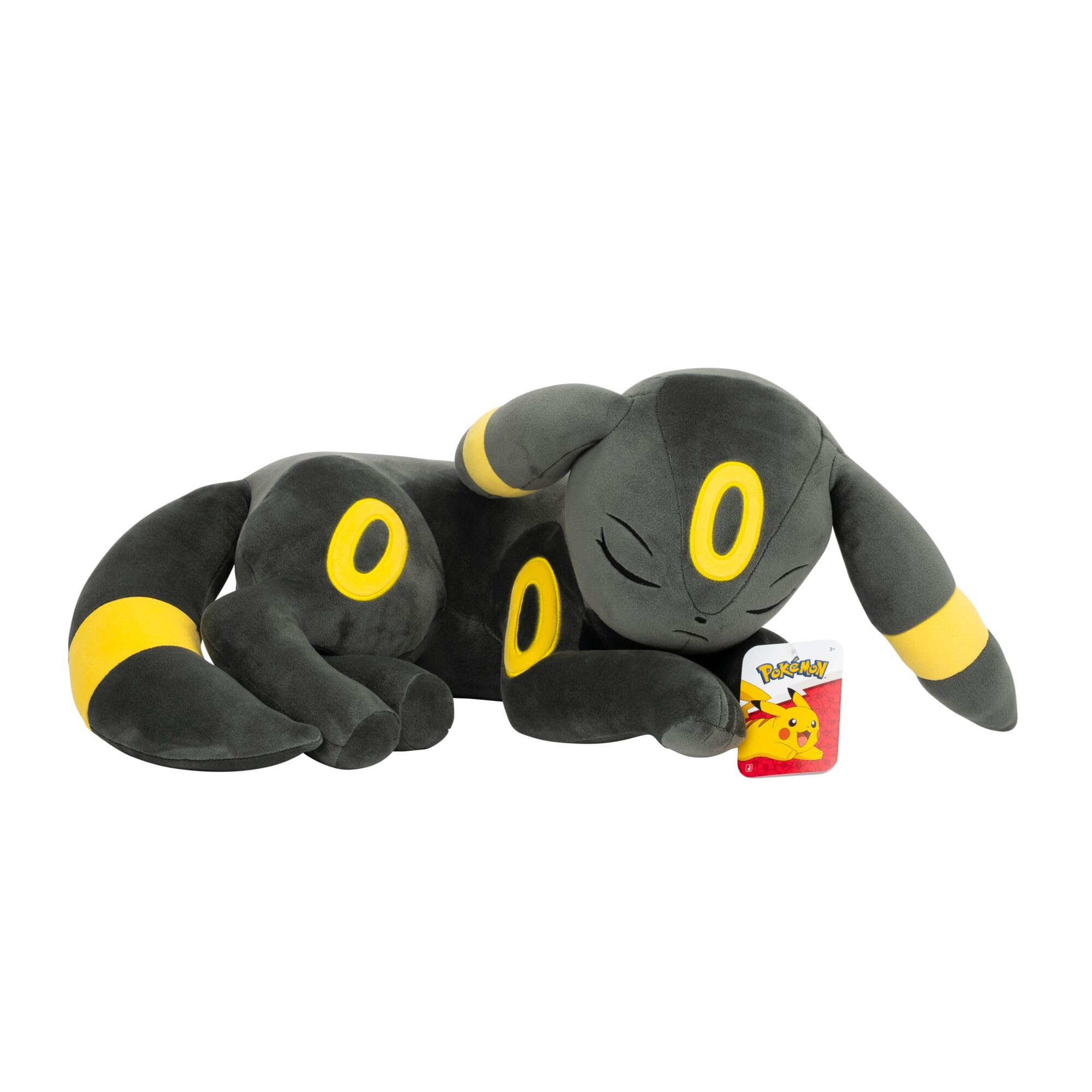 Jazwares Pokémon Umbreon Sleeping Plush - 18-Inch Premium Soft Doll | Polyester | Unisex Children