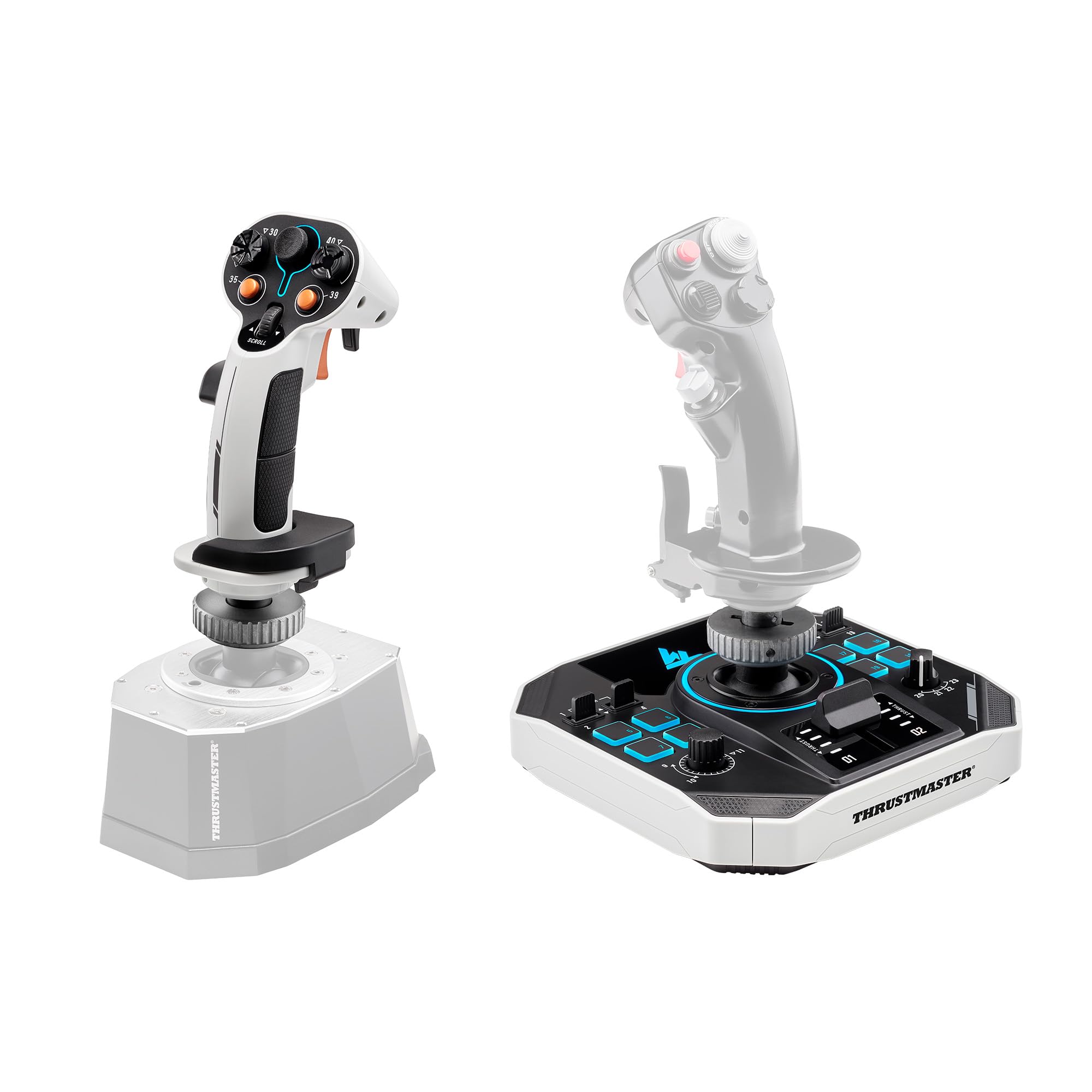 Thrustmaster Sol-R 1 Flightstick - Ambidextrous Joystick with 44 Actions for PC Gaming 4