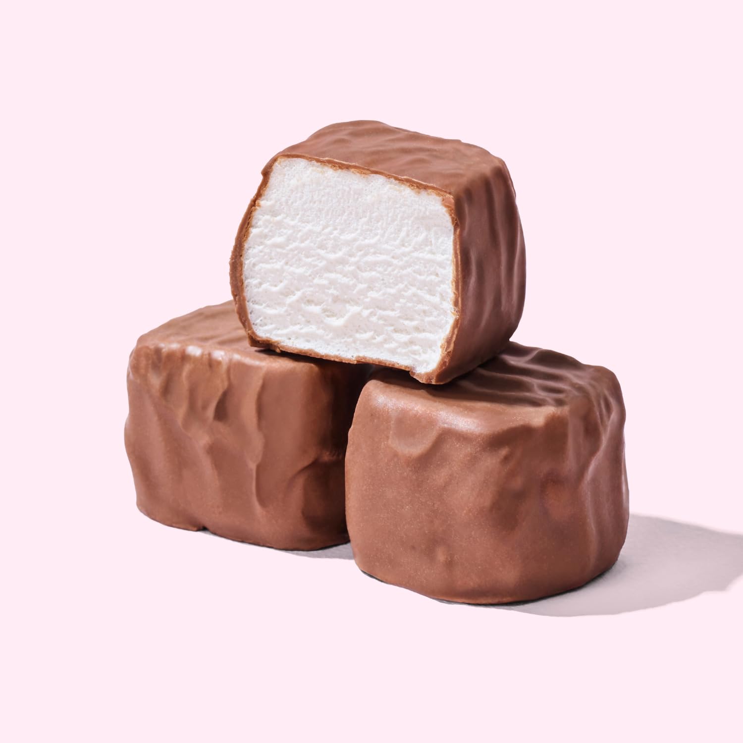 Mallow & Marsh Vanilla Marshmallow Bites Coated in Belgian Milk Chocolate - 600g Sharing Bag 2