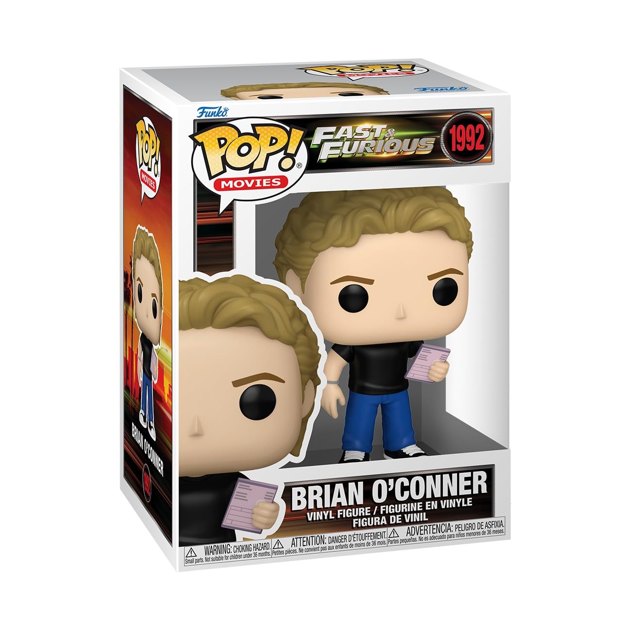 Funko POP! Movies: Brian O'Conner - Collectable Vinyl Figure | 3.75 in 1