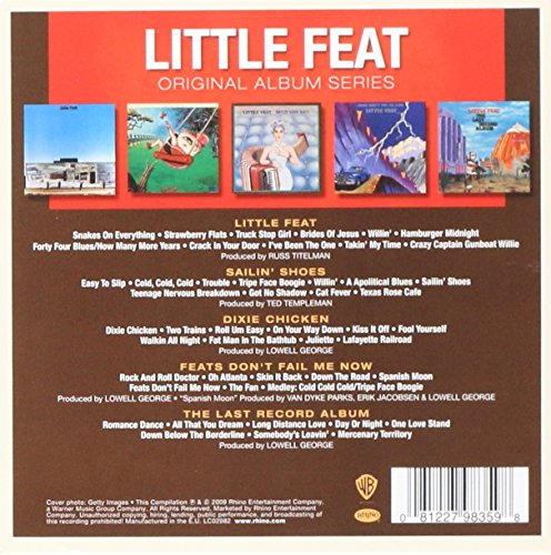 Little Feat - Original Album Series: Little Feat / Sailin' Shoes / Dixie Chicken / Feats Don't Fail Me Now / The Last Record Album [5 CD Box Set]