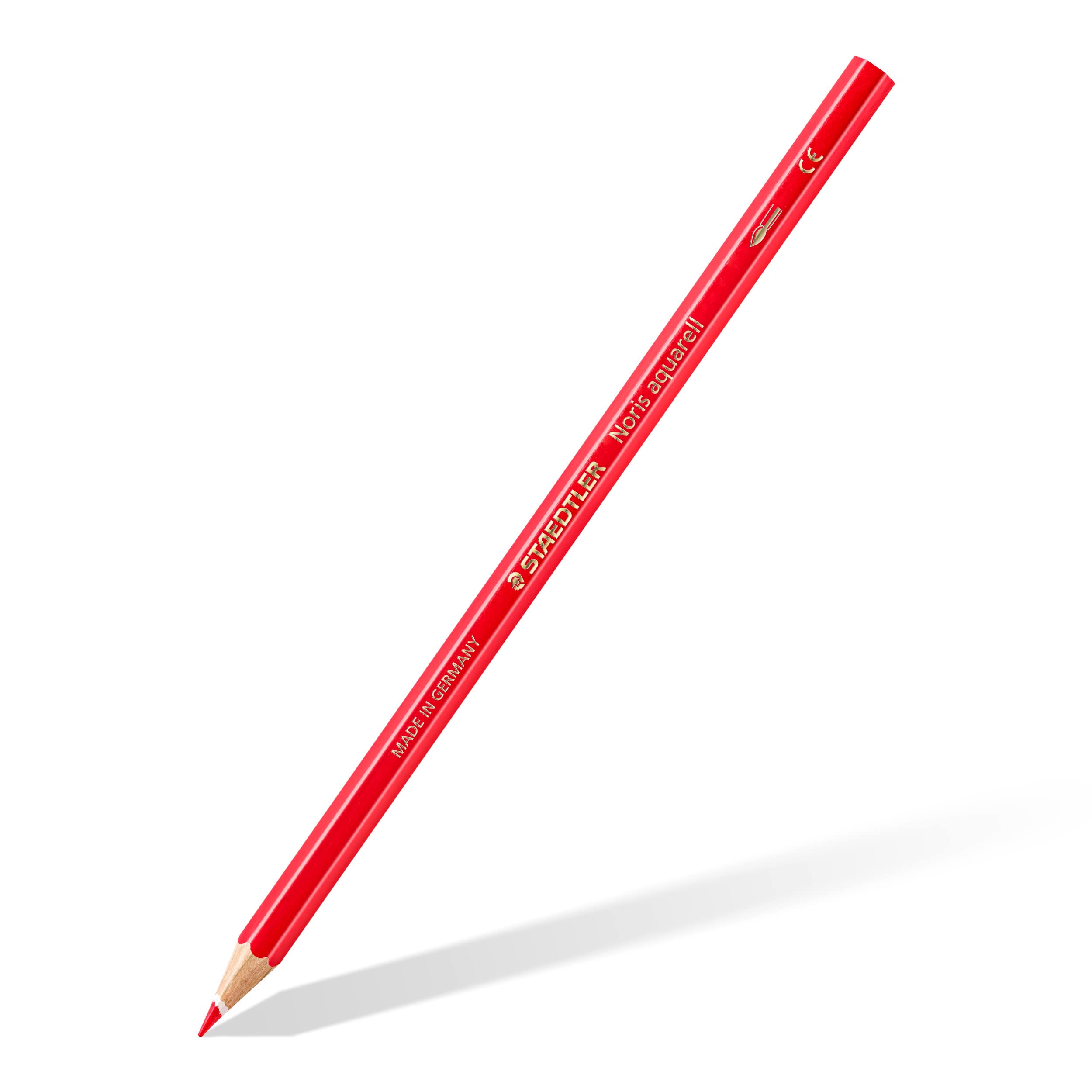 STAEDTLER Noris Club Aquarell Watercolour Pencils - 24 Assorted Colours | Erasable Lead | Anti-Break System