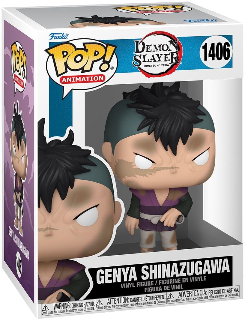 Funko Pop! Animation: Demon Slayer - Genya Shinazugawa Vinyl Figure 9